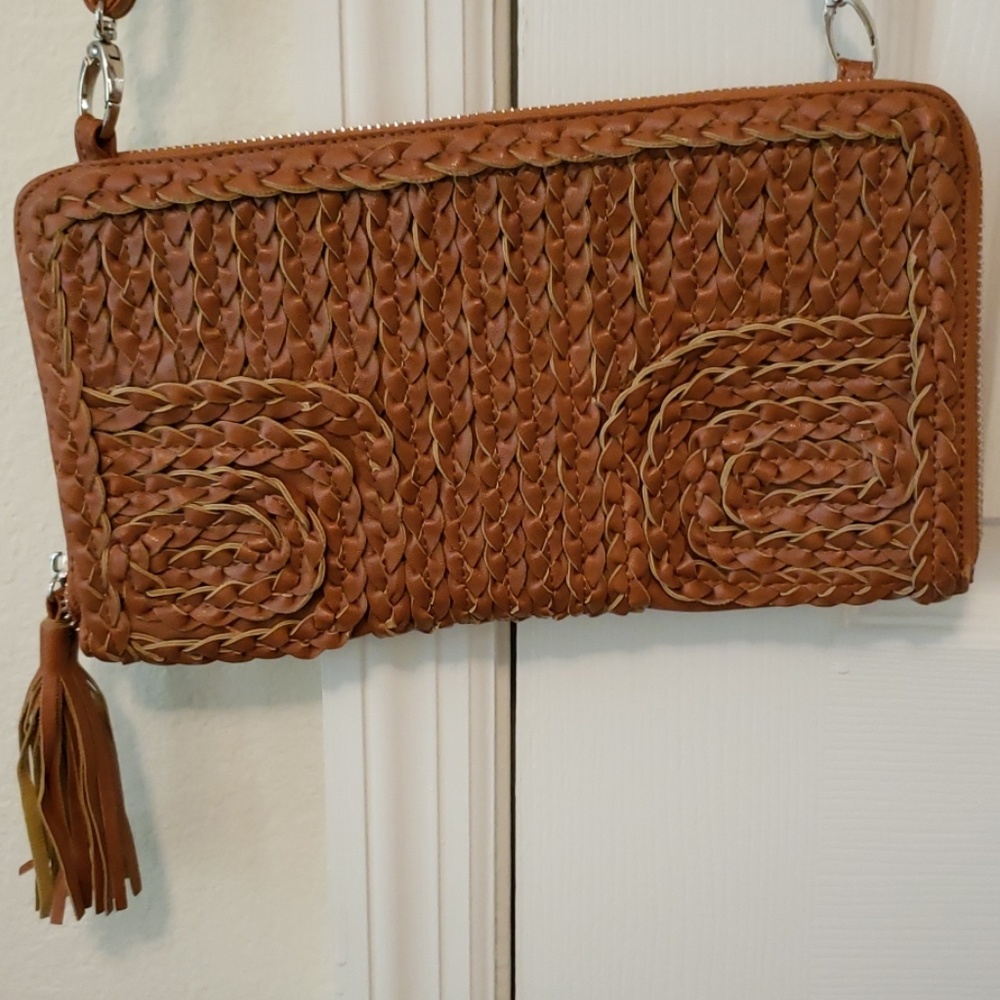 Brown patterned Handbag - Picture 4 of 6